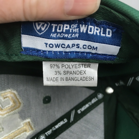 DISCONTINUED LOGO Vtg USF BULLS Cap Snapback Top of the World Hat hard-to-find - Picture 11 of 11